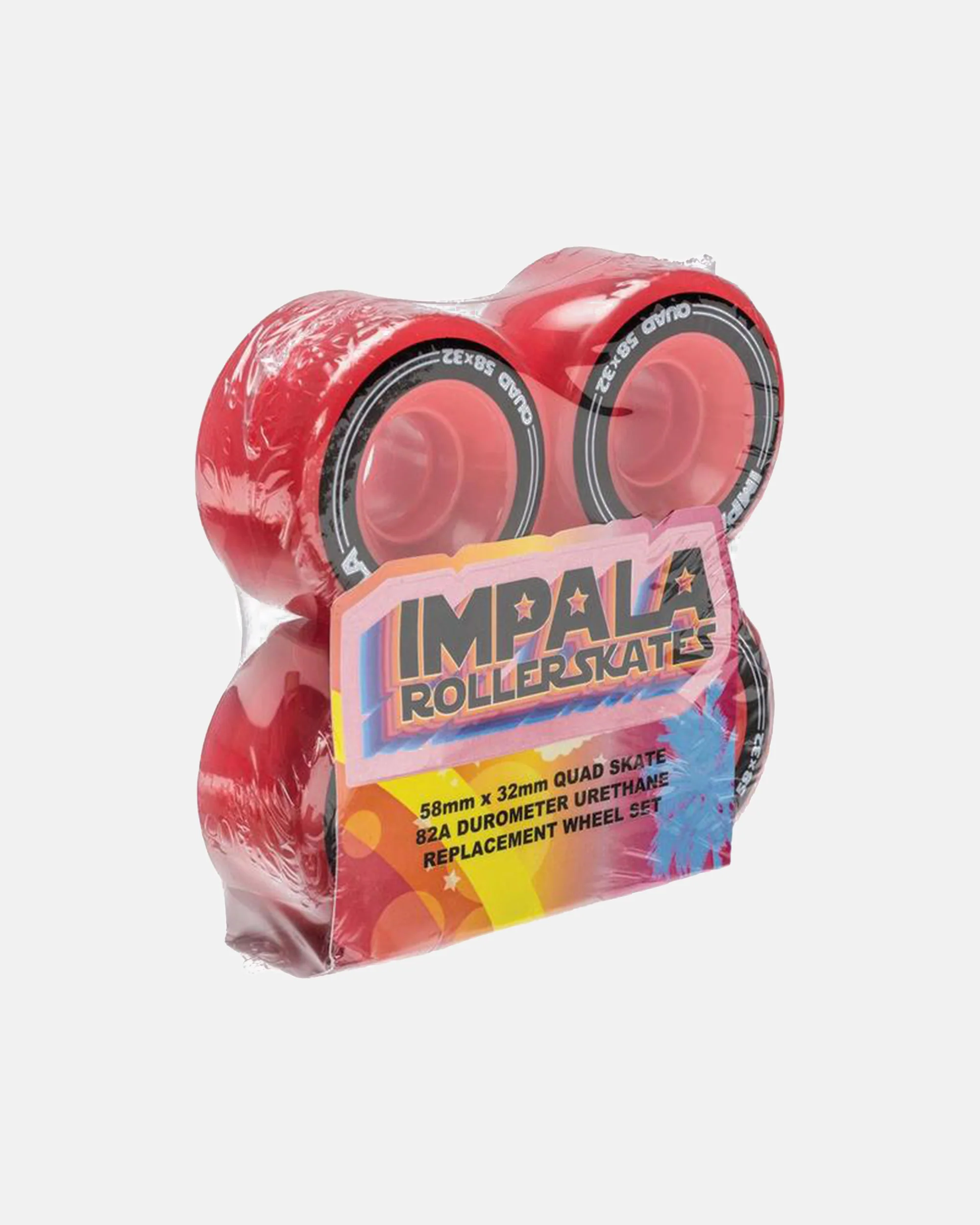 Impala Quad Wheel 4pk - Red - Image 3
