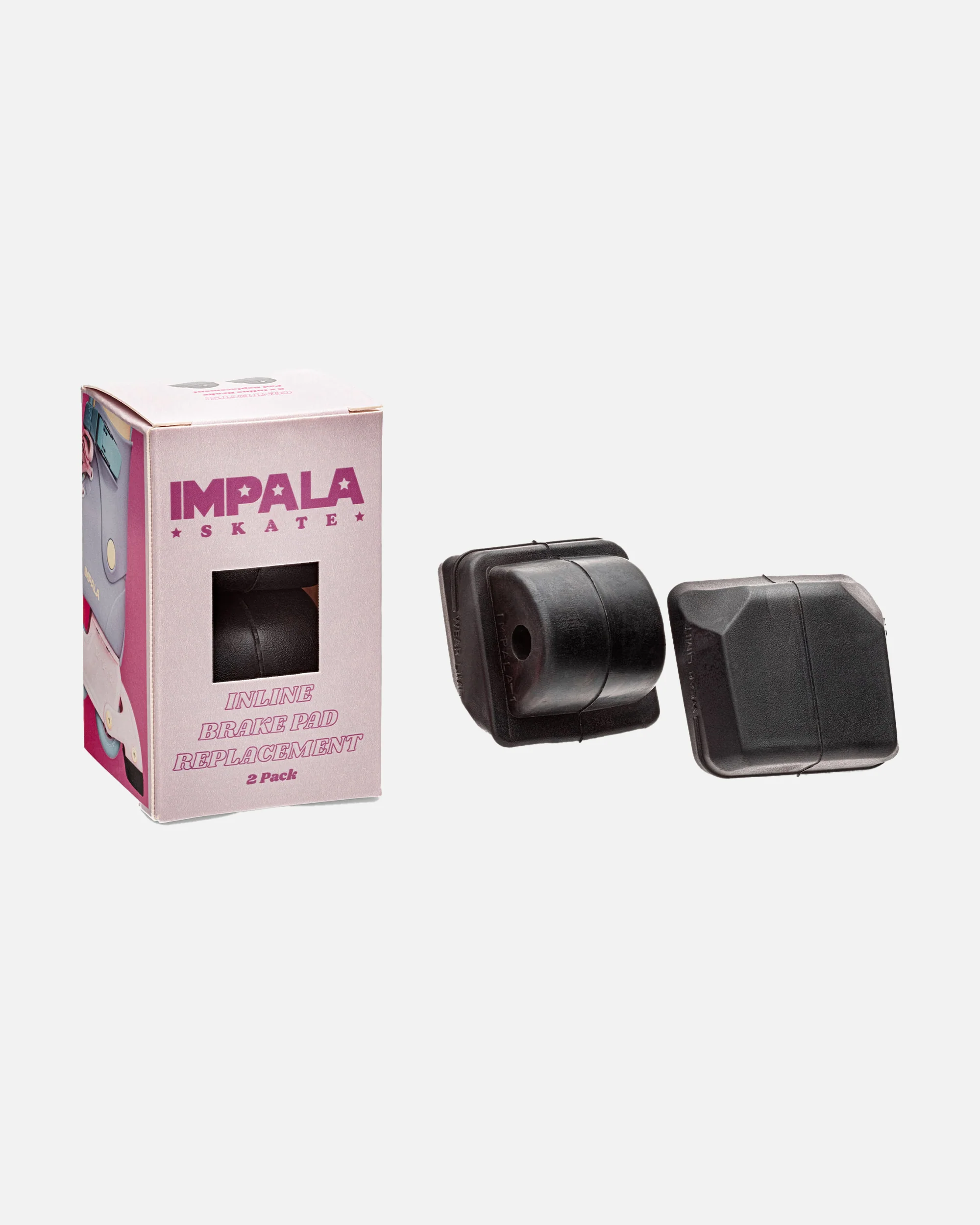 Impala Inline Brake Pad 2pk - Black - Image 3