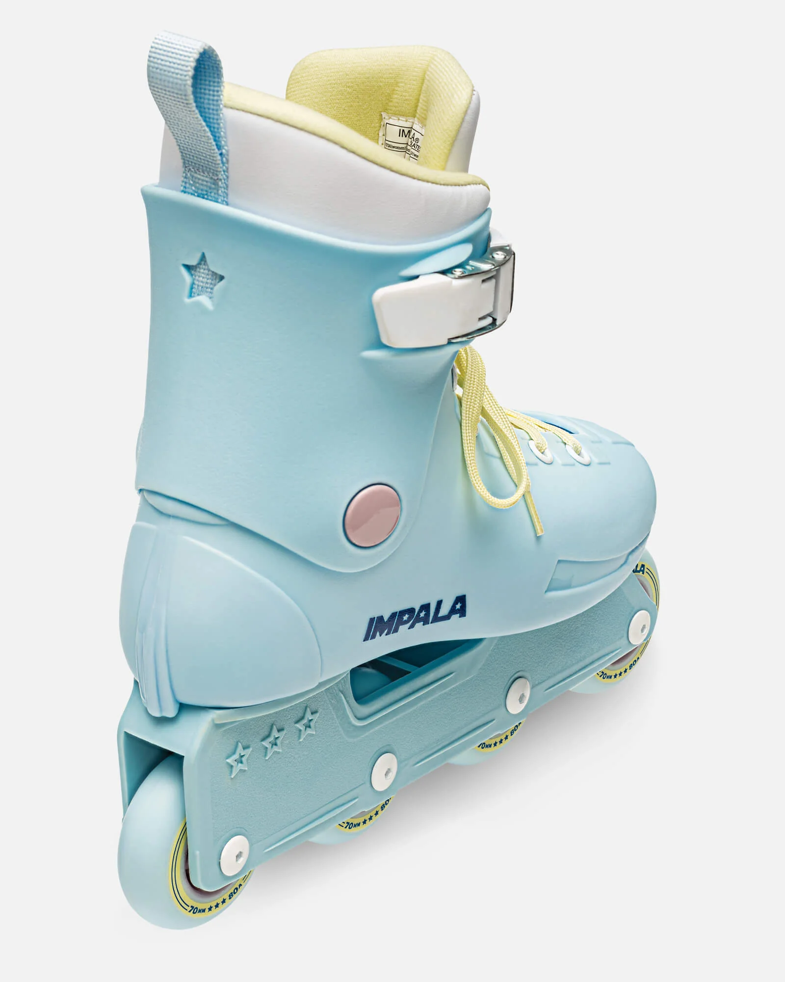Impala Lightspeed Inline Skate - Sky Blue/Yellow - Image 3