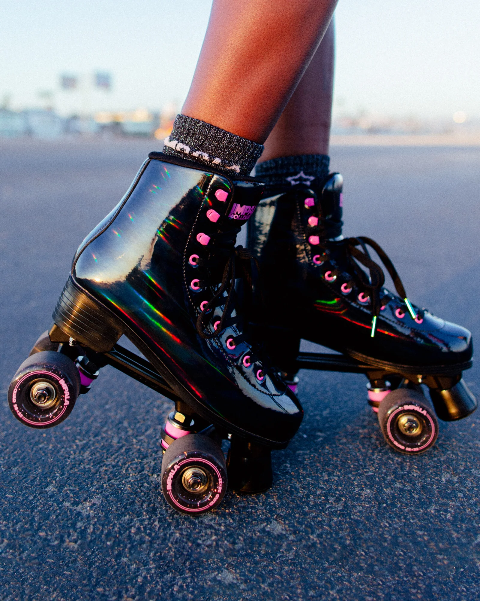 Impala Roller Skates - Black Holographic - Image 8