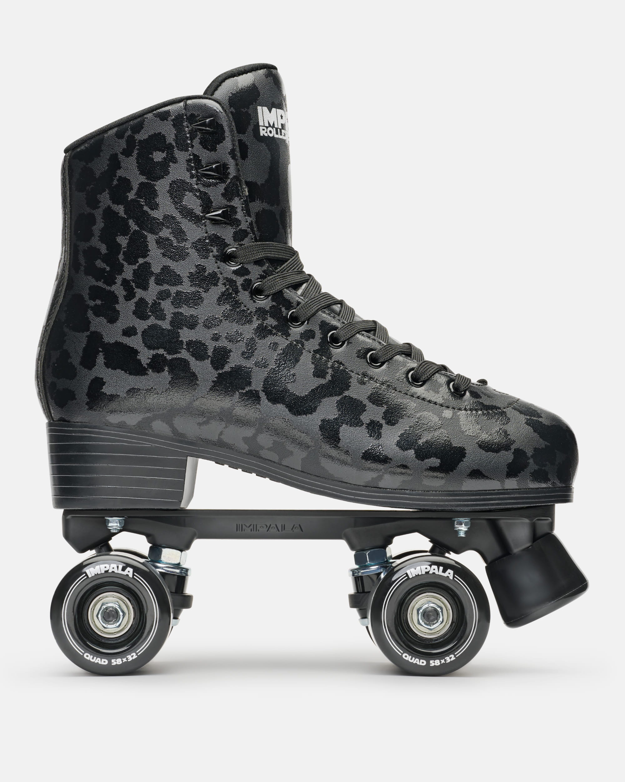 Impala Roller Skates - BLACK LEOPARD - Image 3