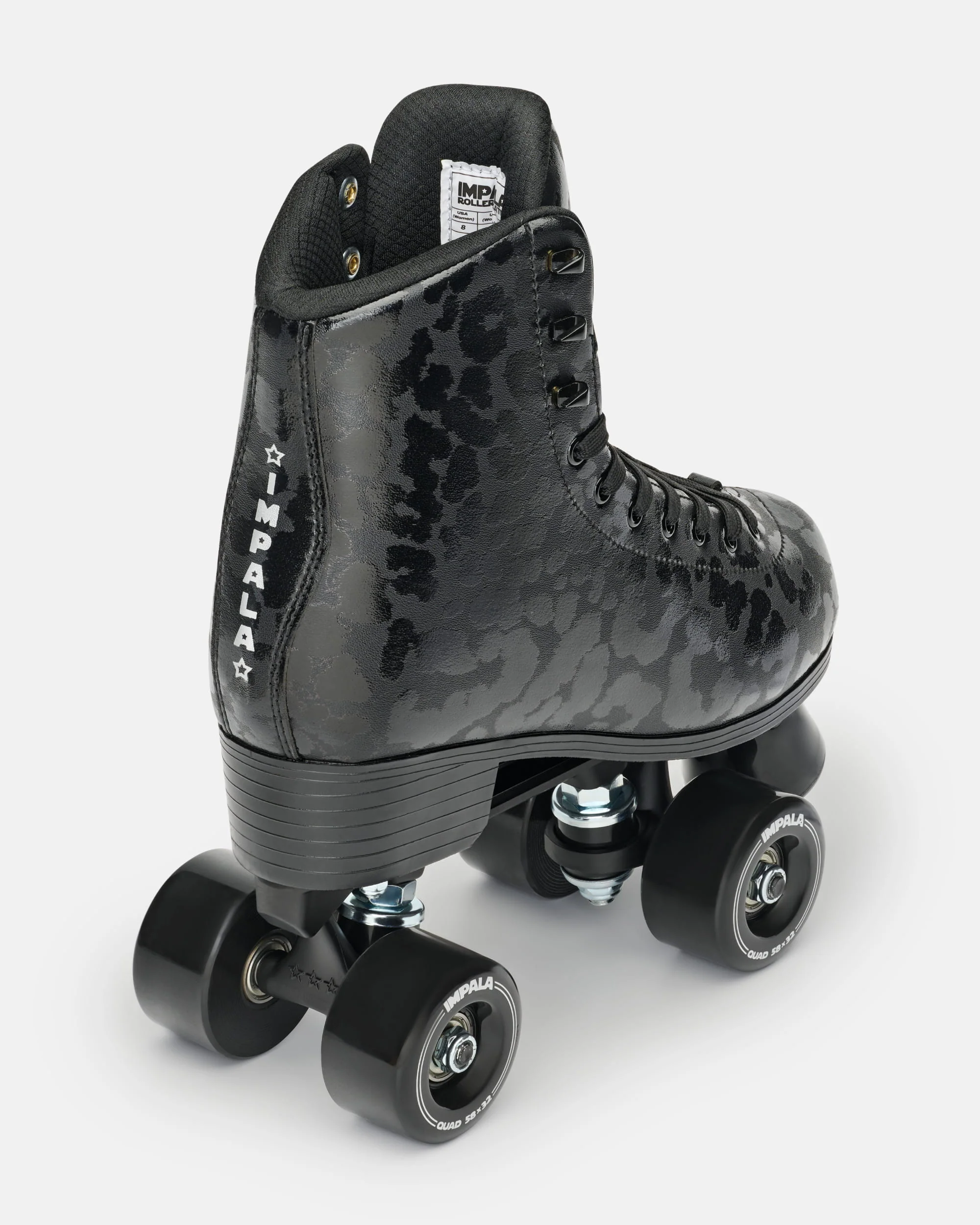 Impala Roller Skates - BLACK LEOPARD - Image 4