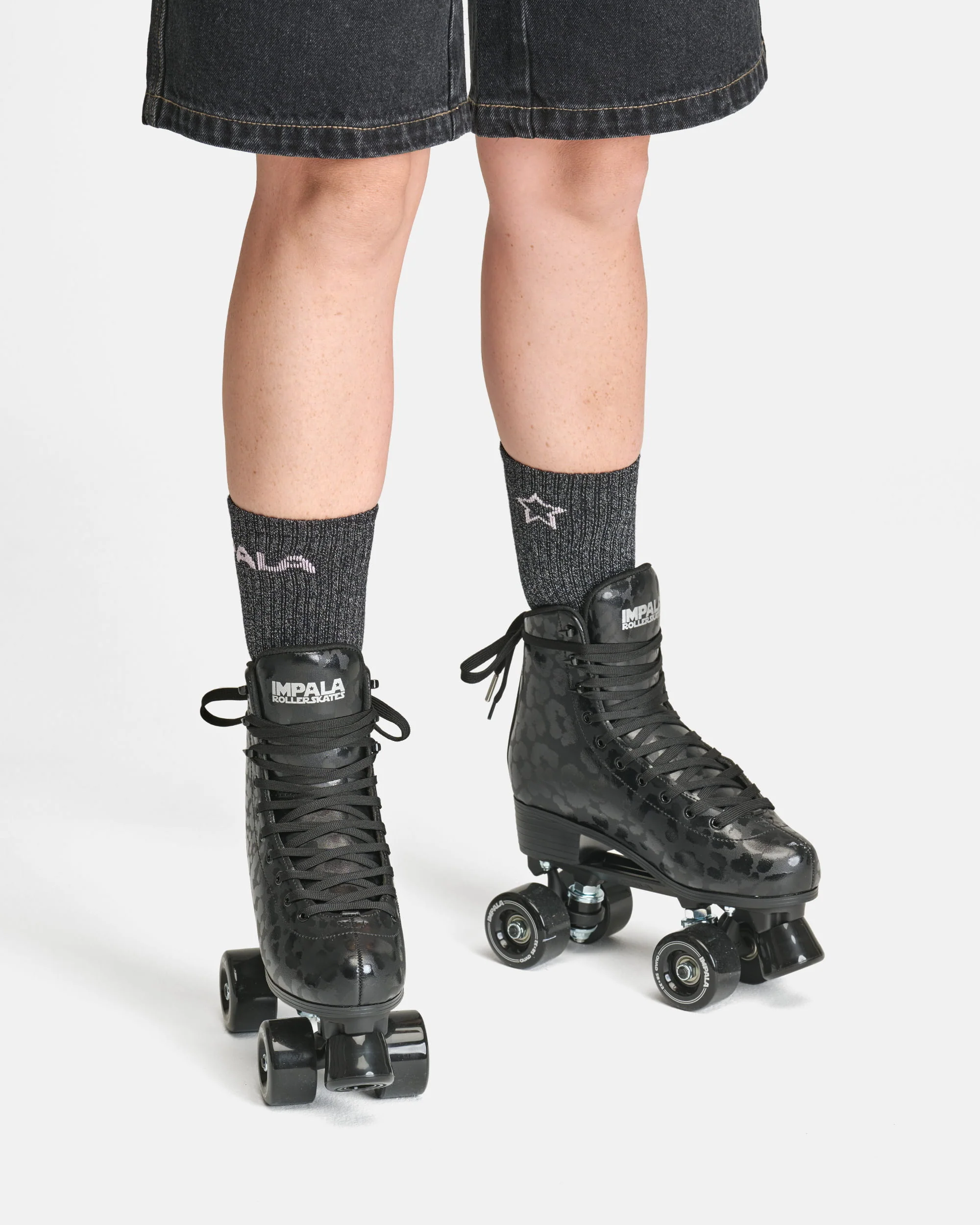 Impala Roller Skates - BLACK LEOPARD - Image 7