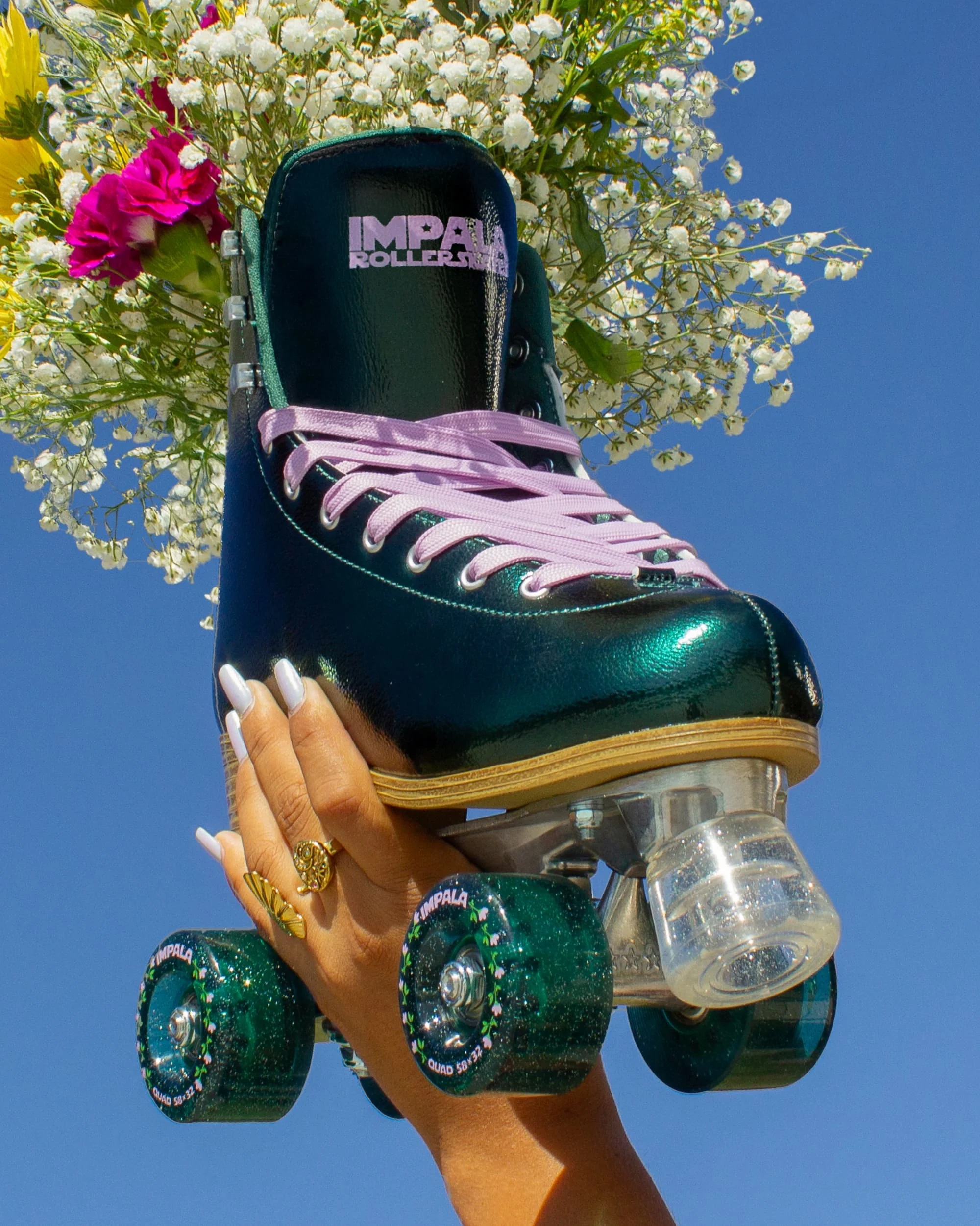 Impala Roller Skates - Emerald - Image 9