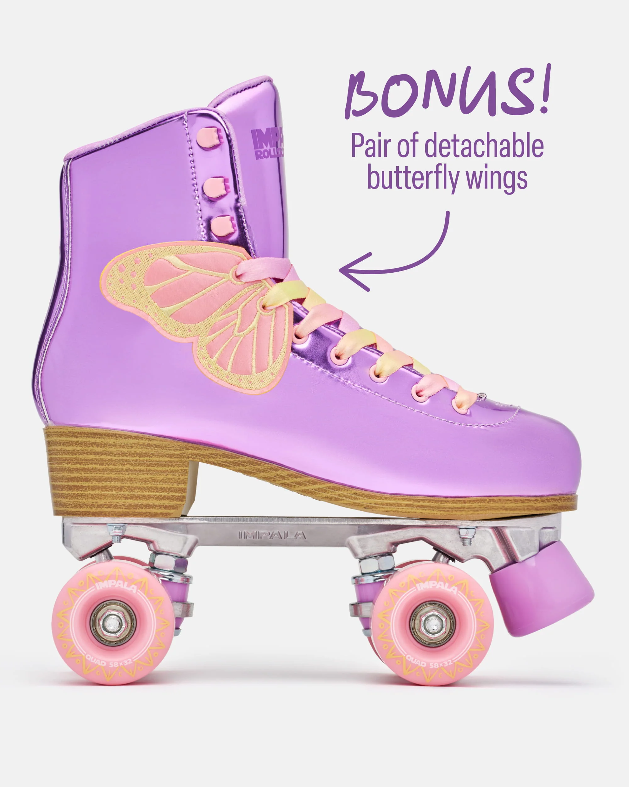 Impala Roller Skates - Lavender Flutter - Image 3