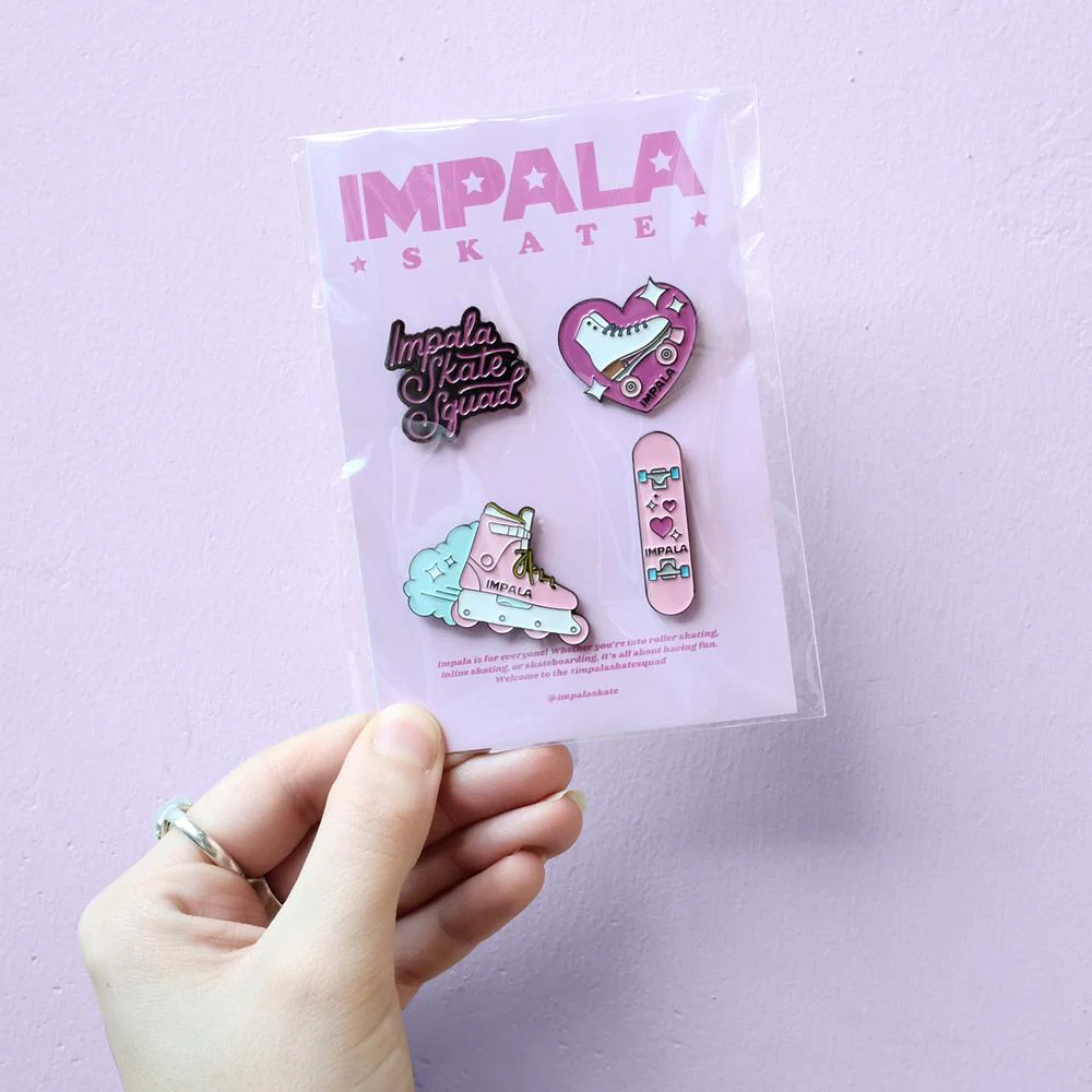 Impala Skate Enamel Pin Pack - Assorted - Image 3