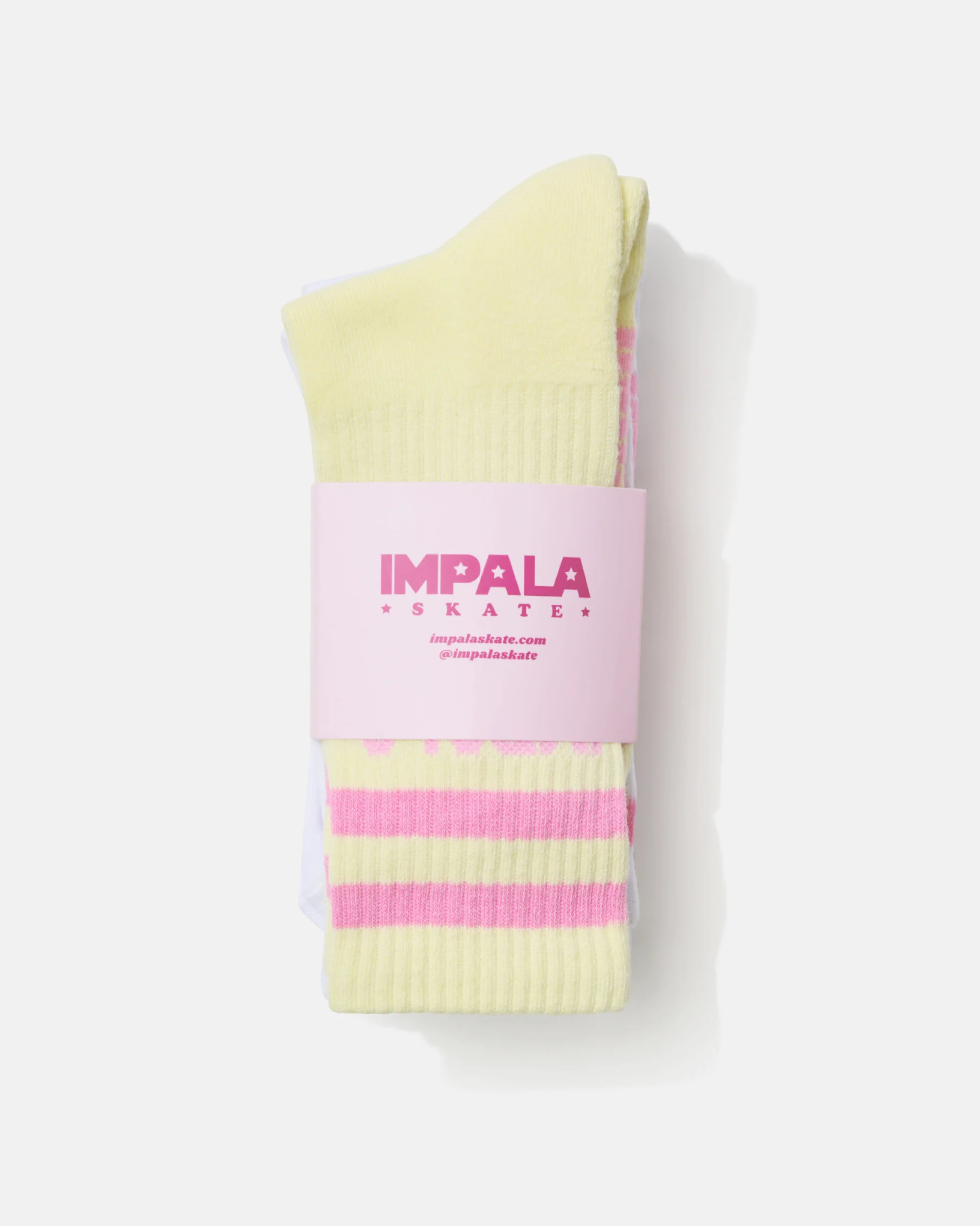 Impala Stripe Sock 3pk - PETAL - Image 4